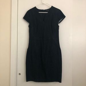 Denim dress from Banana Republic.